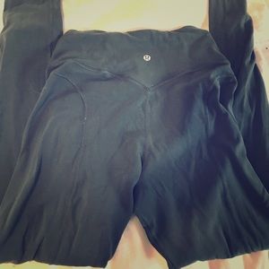 Lululemon gray wunder under 31” leggings 6